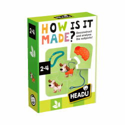 How is it made? - de que están hechas las cosas juego de asociacion con 5 puzzles