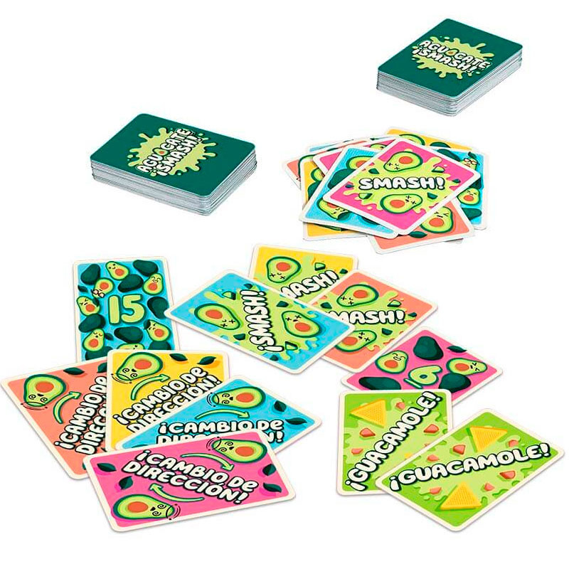 Aguacate  ¡Smash! - juego de cartas rápido para 2 ó más jugadores