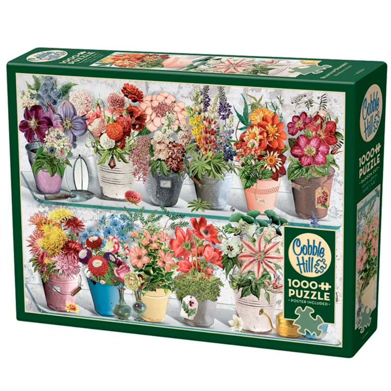 Puzle Cobble Hill Beaucoup Bouquet  - 1000 peces (random cut)