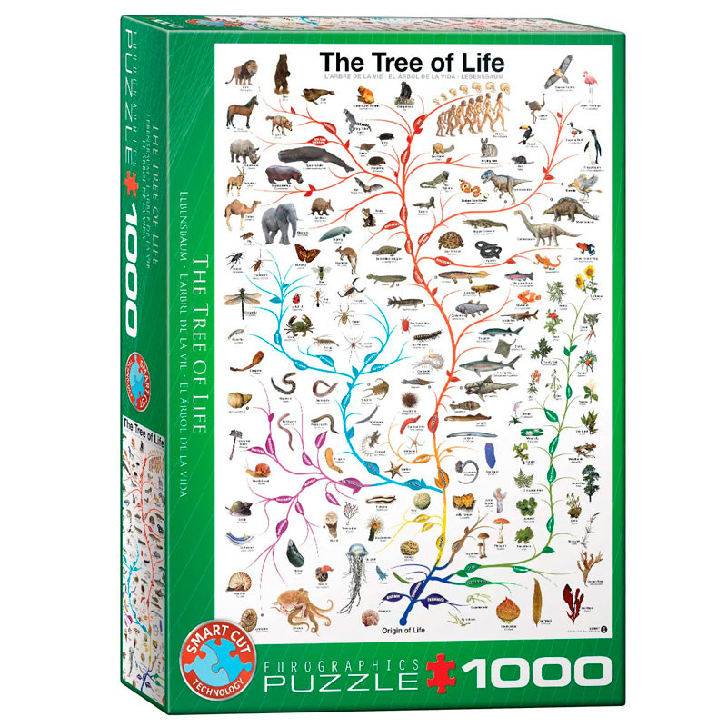 Puzzle Eurographics El Árbol de la Vida - 1000 piezas (Tecnología Smart Cut)