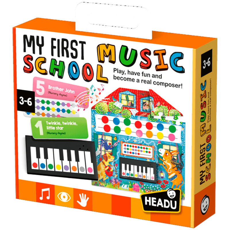 My First Music School HEADU - Mis primeras melodías (inglés)