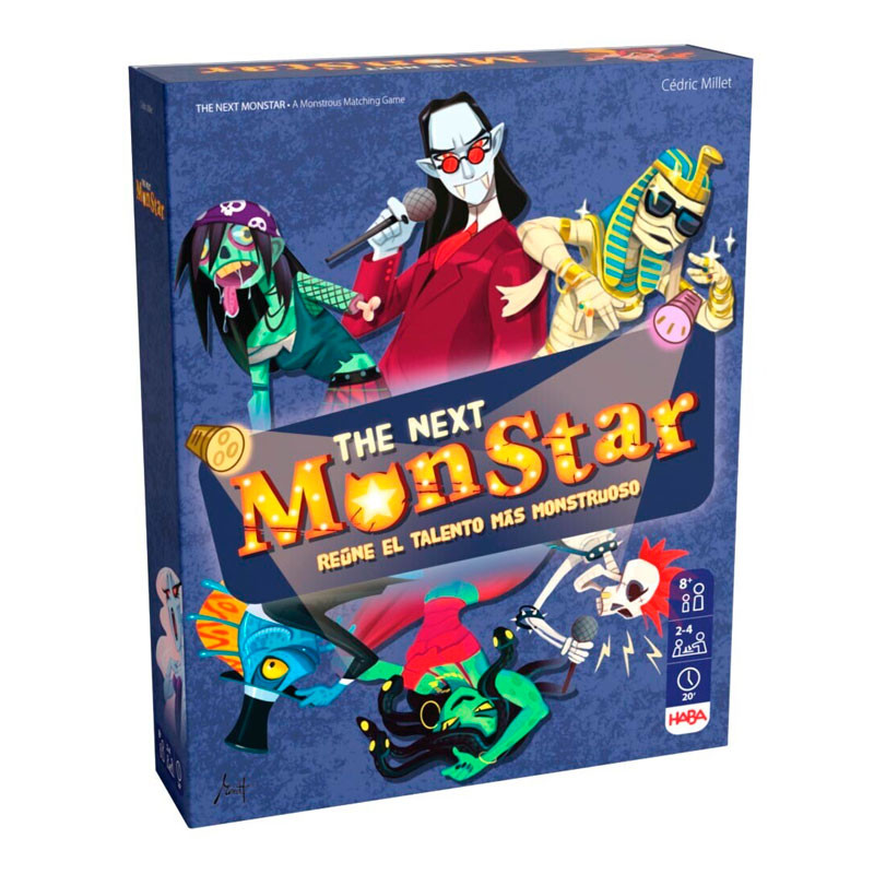 The Next MonStar – juego de mesa lleno de ritmo para 2-4 jugadores