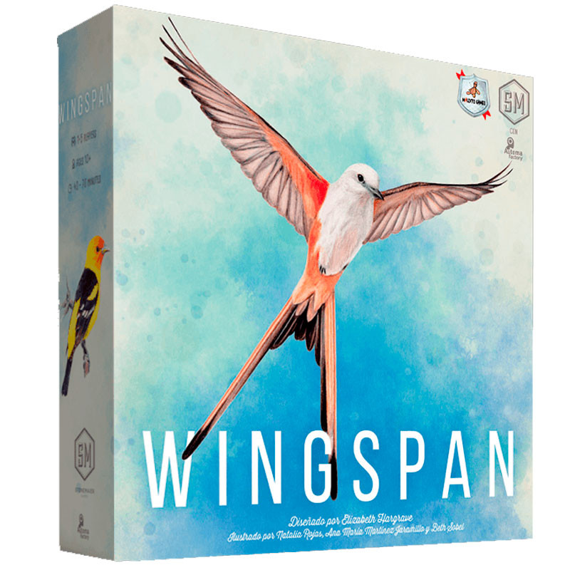 WINGSPAN - Joc de taula per a 1-5 apassionats dels ocells