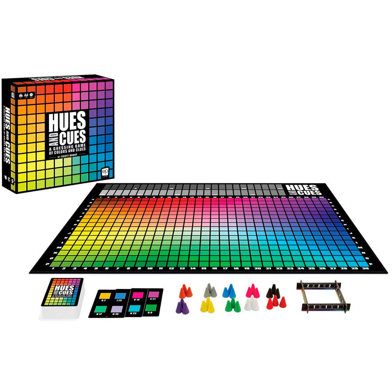 HUES and CUES - Juego de mesa de adivinar para 3-10 jugadores