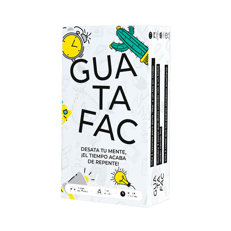 GuaTaFac - deslligat party game per a + de 3 jugadors