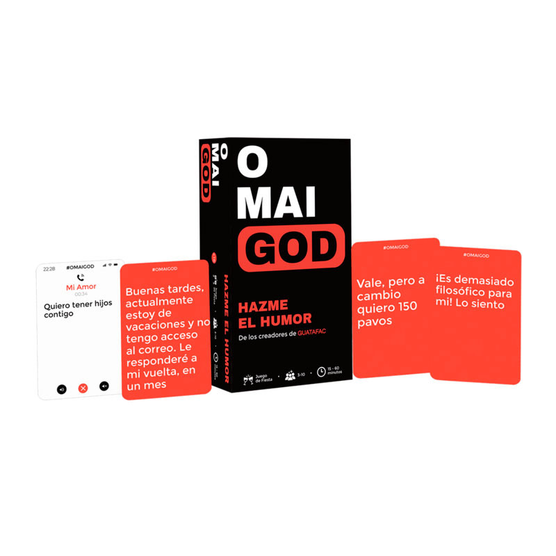 OMAIGOD - atrevido party game para 3-10 jugadores