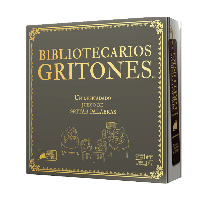 Blibliotecarios Gritones - despiadado Party Game de gritar palabras