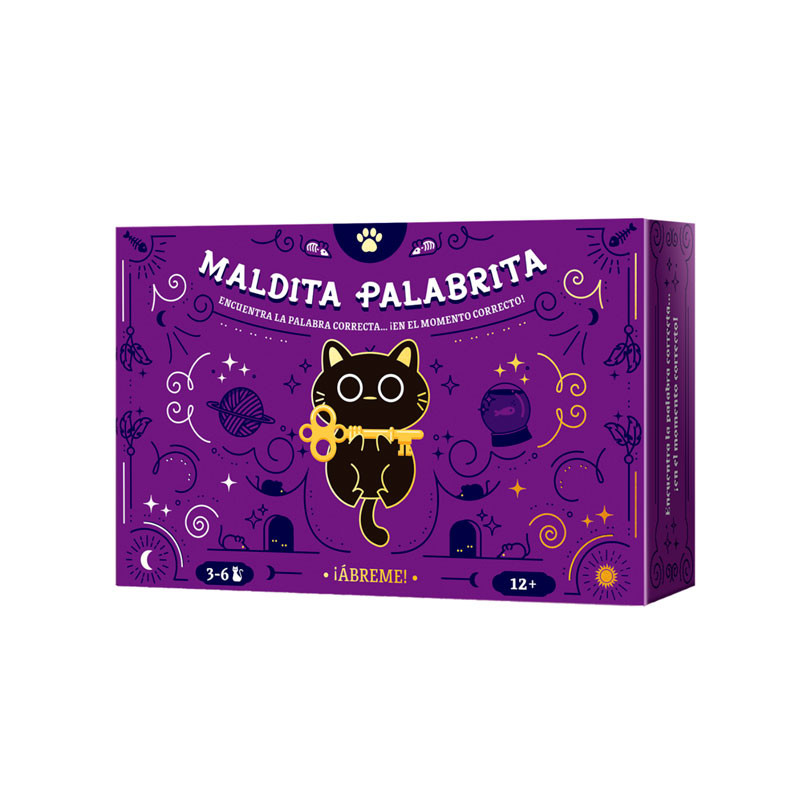 Maldita Palabrita - Juego de mesa de adivinar palabras para 3-6 jugadores