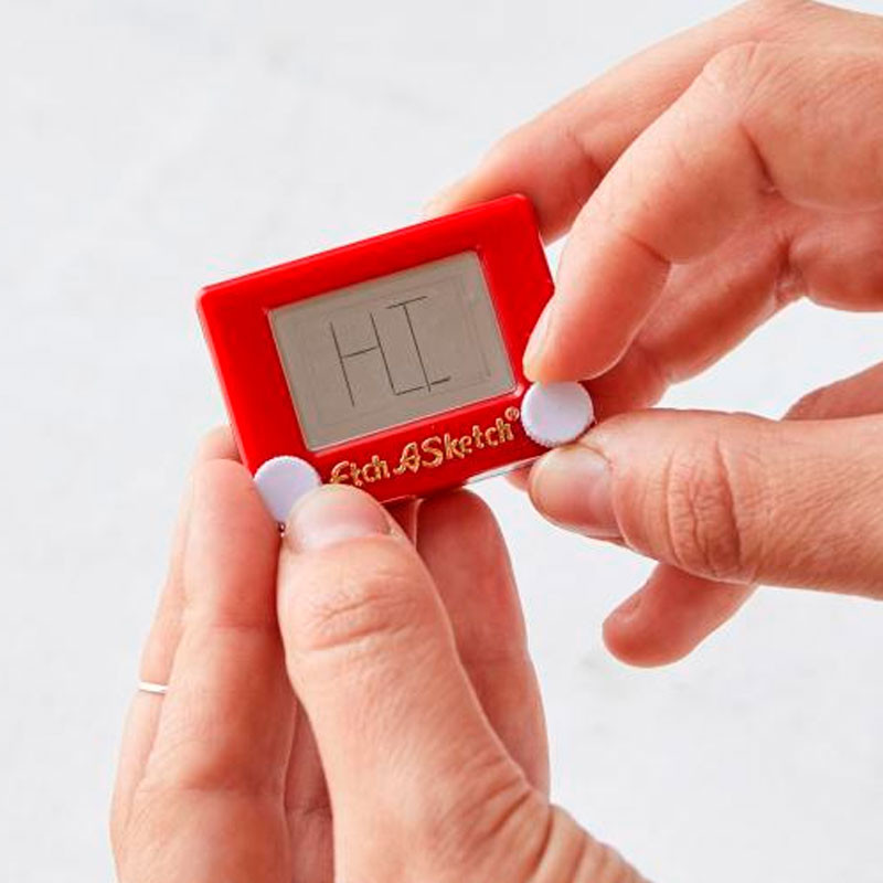 Etch a Sketch WS - miniaturas coleccionables de juegos clásicos