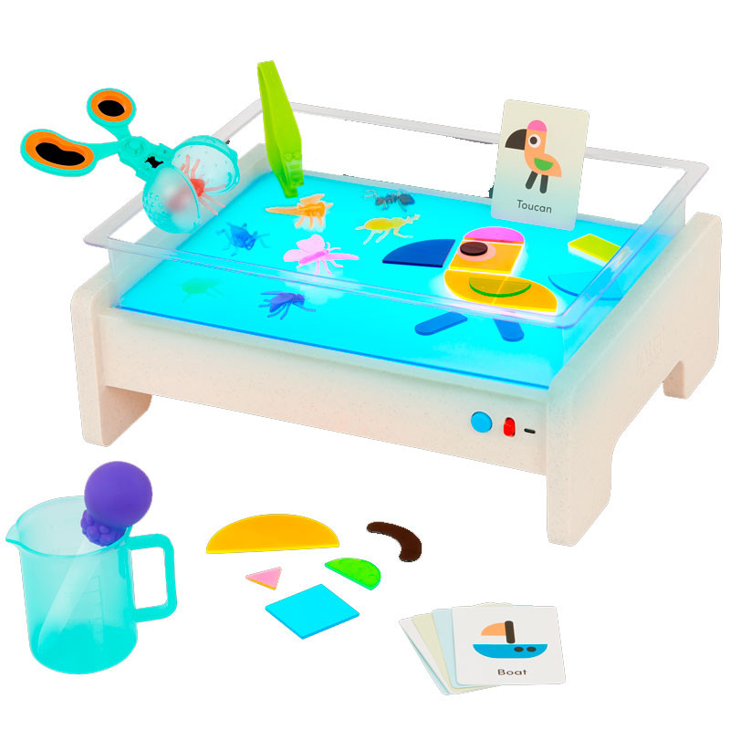 Mi primera Mesa de Luz - Kit Educativo Completo Bright Explorer