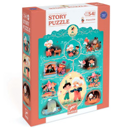 Puzzle Cuento Pinocho - 54 piezas