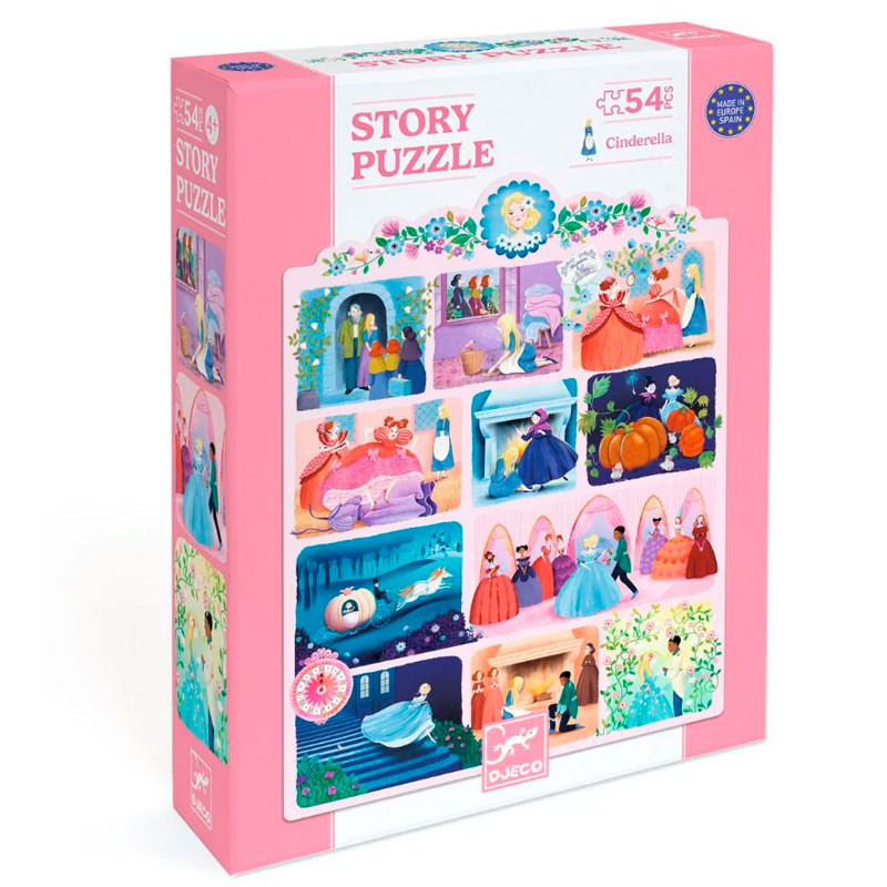 Puzzle Cuento La Cenicienta - 54 piezas