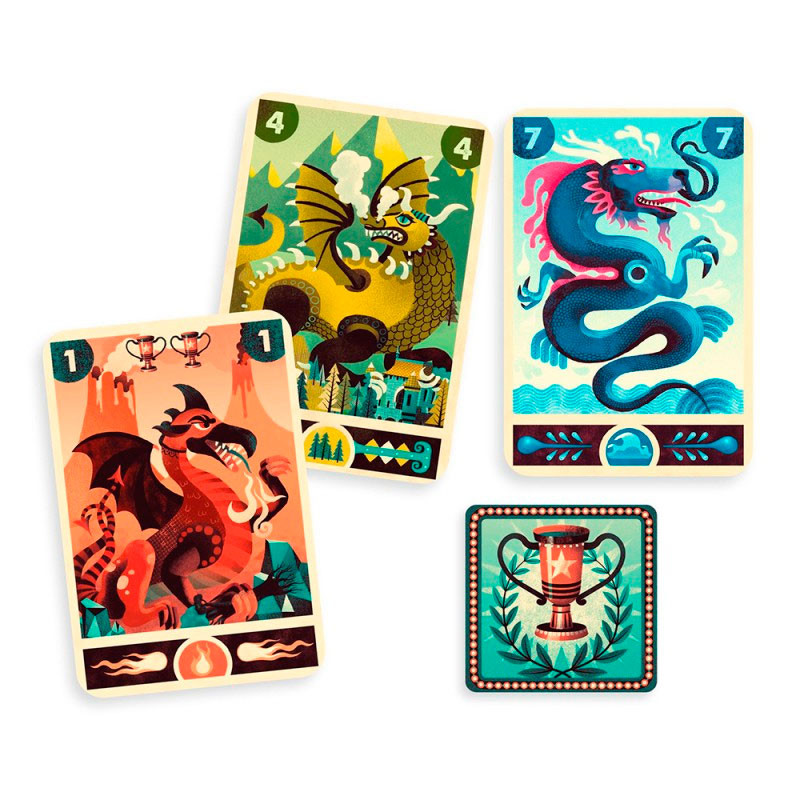 Dragon Deck - Juego de estrategia con cartas para 2 jugadores