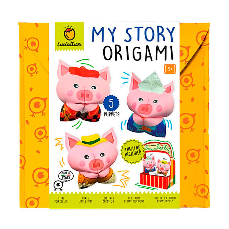 My Story Origami Els Tres Porquets - Ludattica