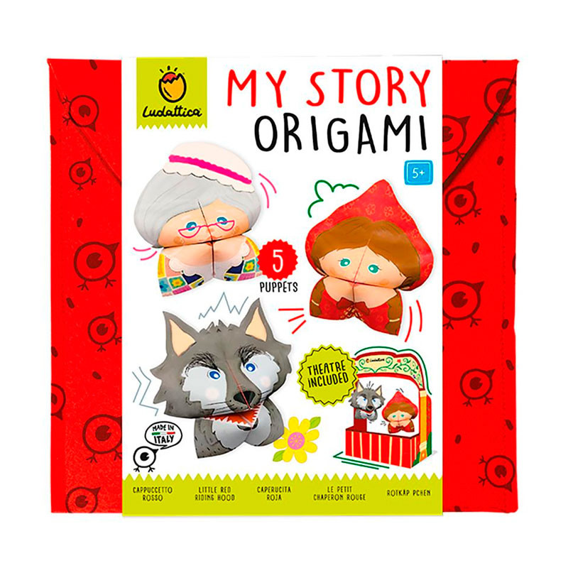 My Story Origami - Caperucita Roja - Ludattica