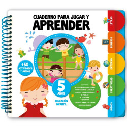 Cuaderno para jugar y aprender - 5 años | Imagiland