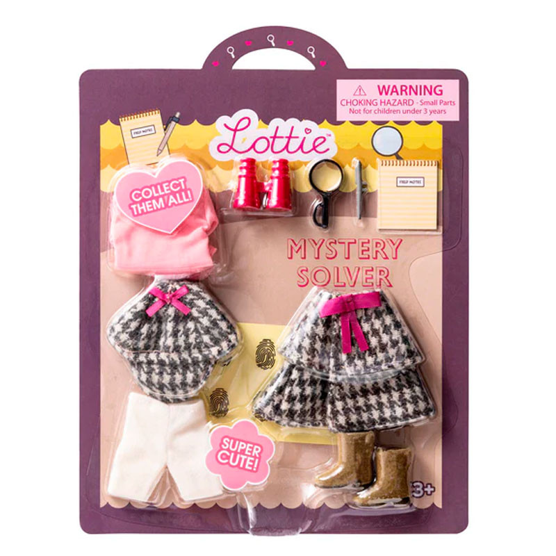 Conjunto de ropa para Muñeca Lottie - Detective