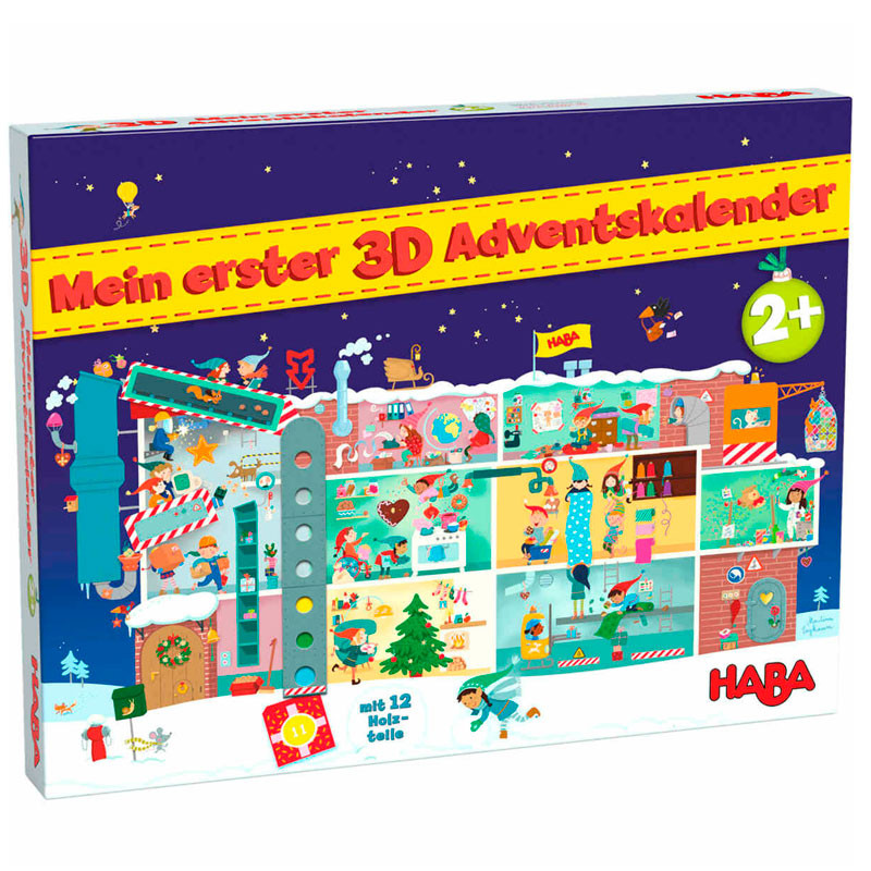 El meu primer Calendari d'Advent 3D – A la Fàbrica de Nadal