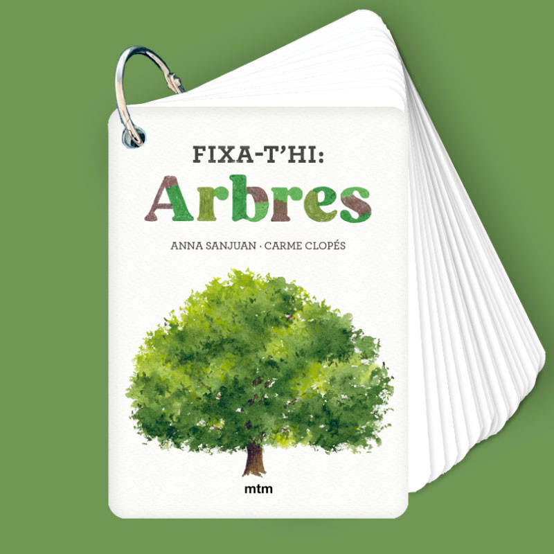 FIXA-T'HI: ARBRES  - Guía para iniciarse en la observación de la naturaleza (catalán)