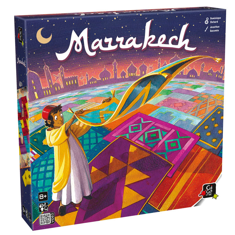 Marrakech - juego de estrategia y negociación para 2-4 jugadores