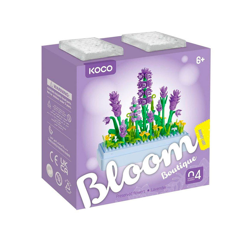 KOCO Bloom Boutique: Lavanda - Set de construcció Pocket Garden