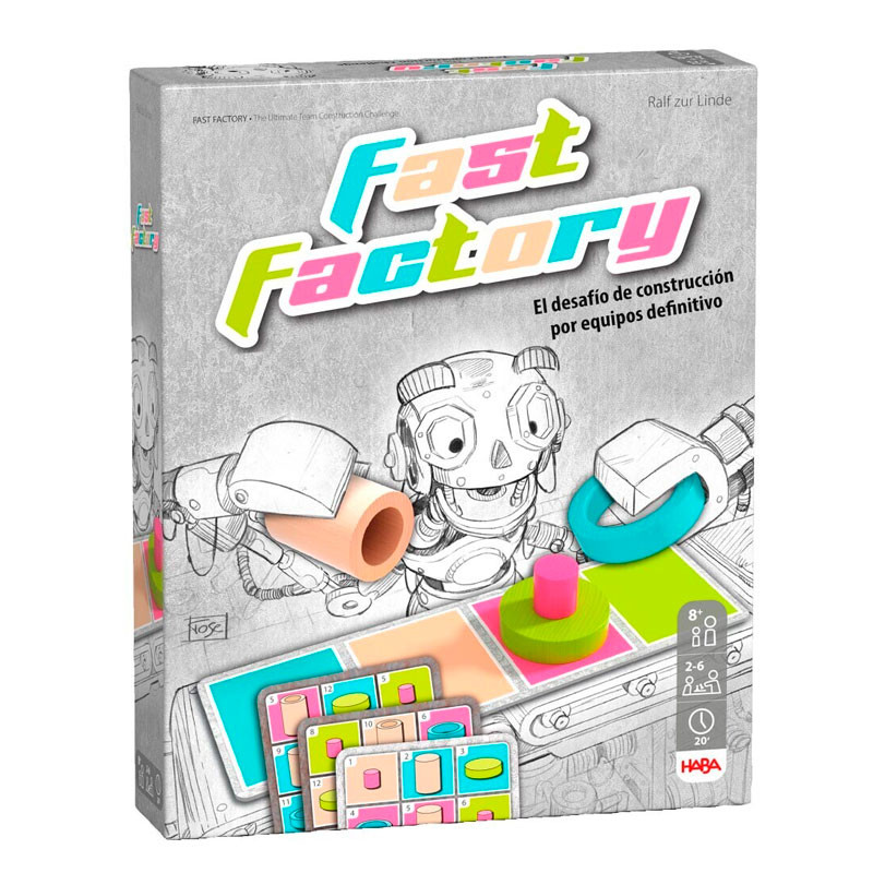 Fast Factory – desafiante juego de mesa de construcción en equipos