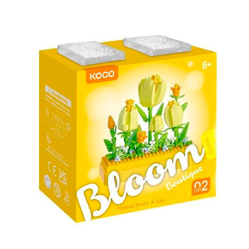 KOCO Bloom Boutique: Tulipán - Set de construcción Pocket Garden