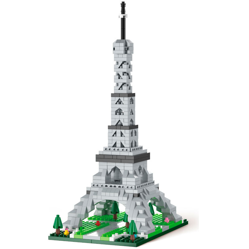 KOCO World Attractions: TORRE EIFFEL - Set de construcción Pocket Kingdom