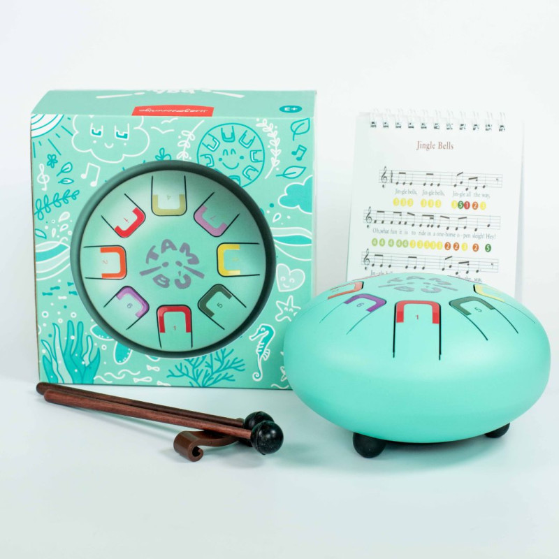 Baby Tambú Teal Peal - instrument musical infantil