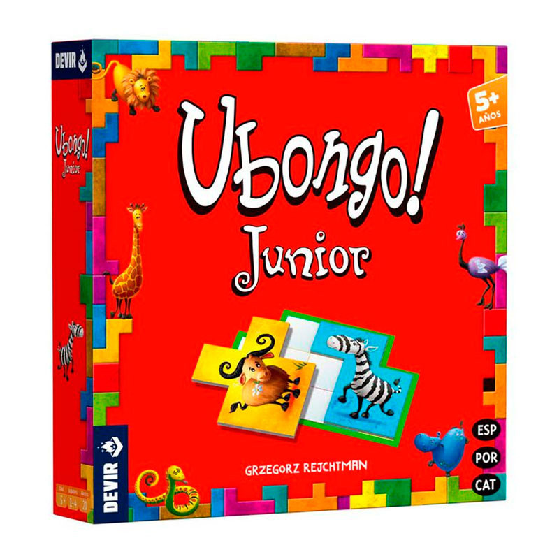 Ubongo Junior - Juego de mesa de agilidad visual