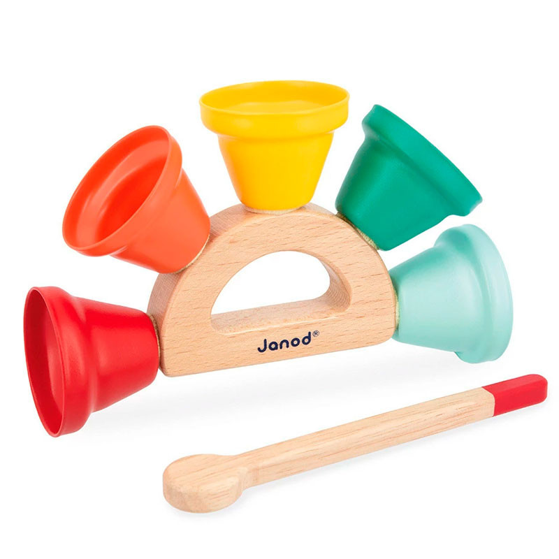 Campanillas GIOIA - instrumento musical de madera y metal