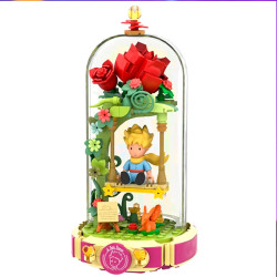 Rose Swing Le Petit Prince - Set de construcción coleccionable