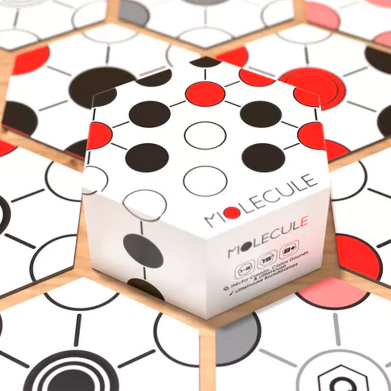 Molecule - Joc de connexions per a 1-3 jugadors