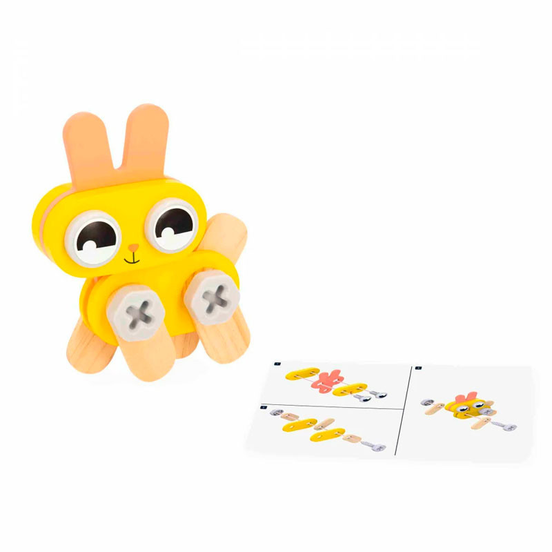Set de Bricolaje Brico'Kids Pequeños Animales - 53 piezas