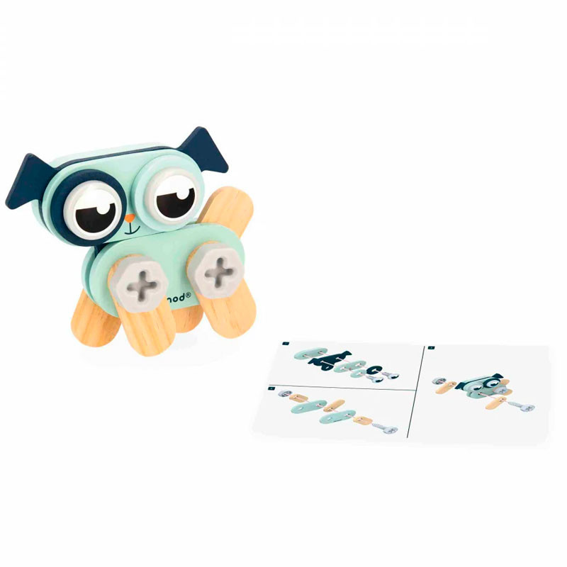 Set de Bricolaje Brico'Kids Pequeños Animales - 53 piezas