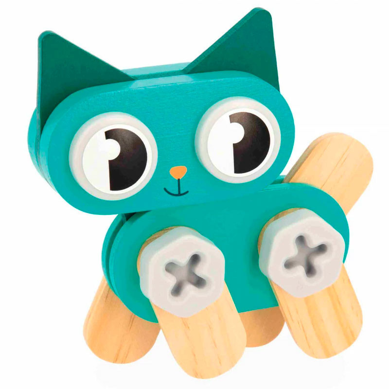 Set de Bricolaje Brico'Kids Pequeños Animales - 53 piezas