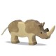 Rinoceronte - animal de madera