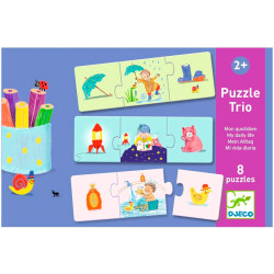 Puzzle Trio Mi vida Diaria - 24 piezas