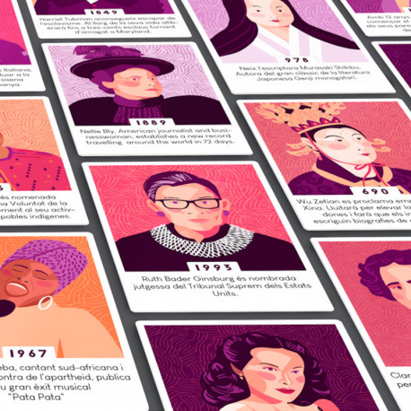 We Can Play - juego de cartas sobre las mujeres en la historia - INGLÉS