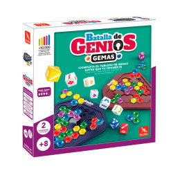 Batalla de Genios GEMAS - juego de lógica para 1-2 jugadores