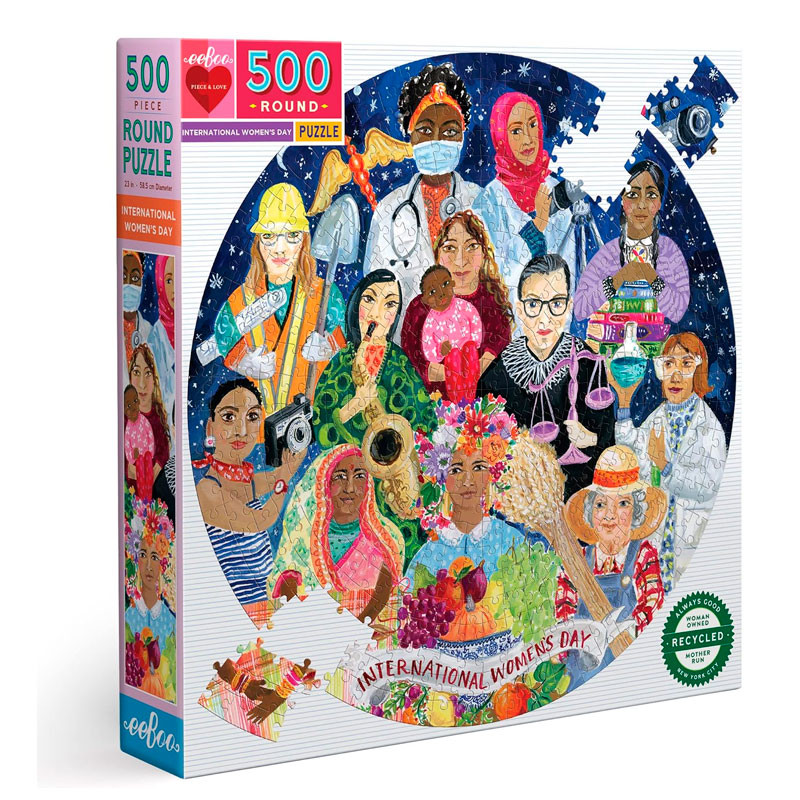 Puzzle International Women's Day (Día Internacional de la Mujer) - 500 piezas