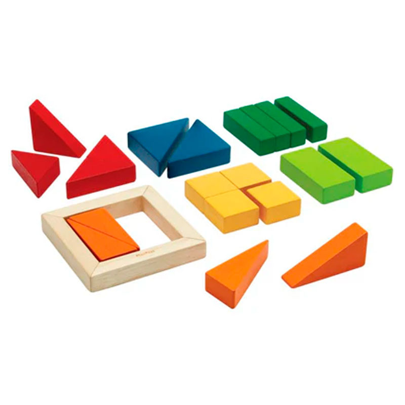 Bloques de Fracciones Unit Plus - juego de madera