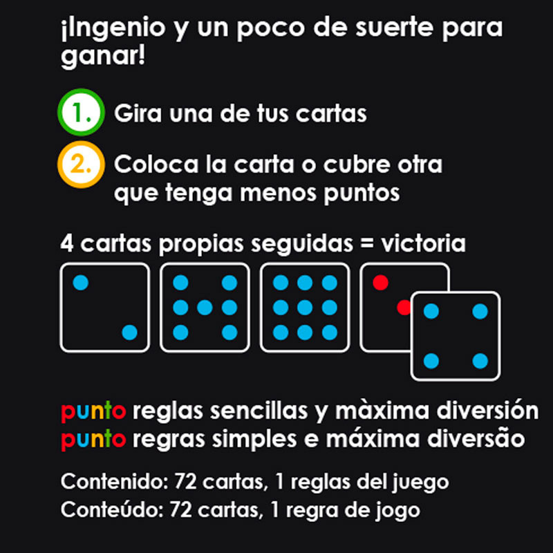 Punto - mini juego de viaje en lata