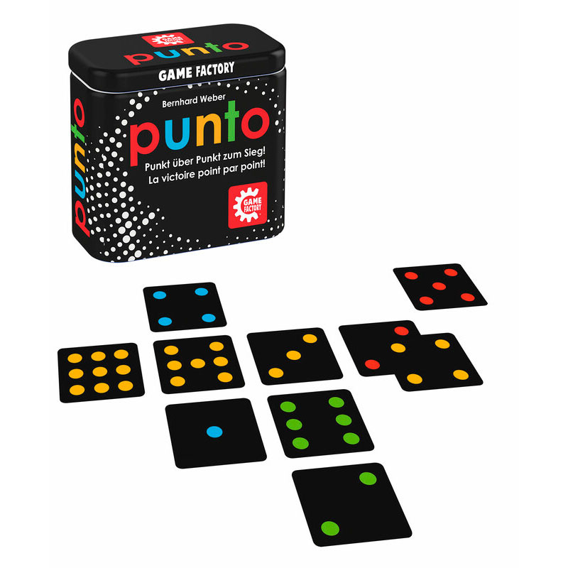 Punto - mini juego de viaje en lata