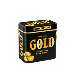 Gold - mini juego de viaje en lata