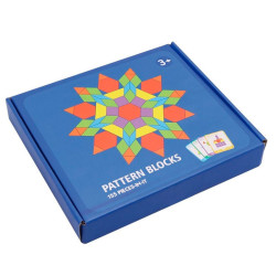 Pattern Blocks de fusta -...