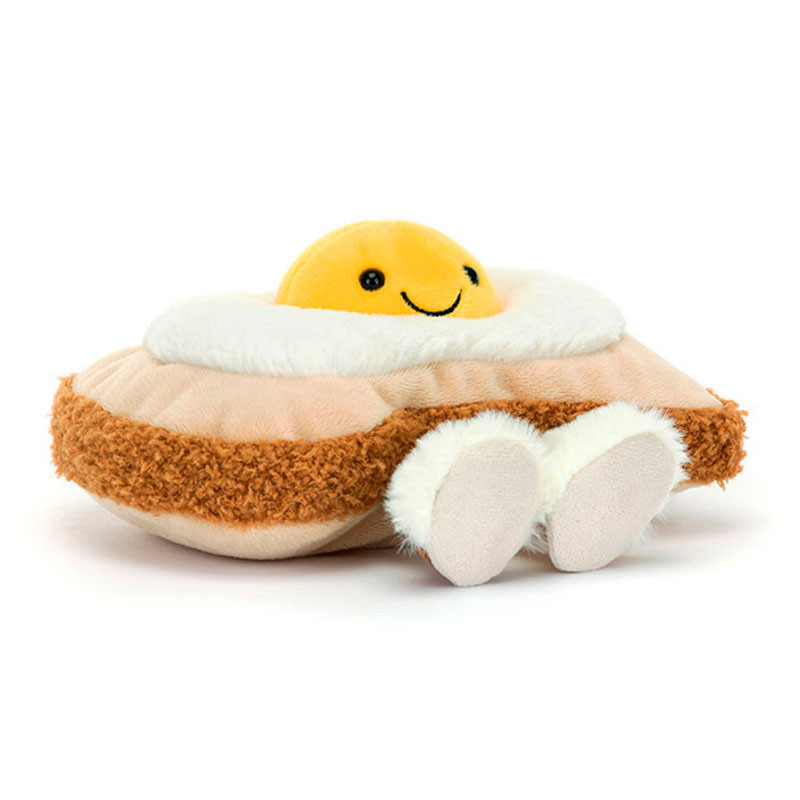 Peluche Tostada con Huevo - Colección Amuseables