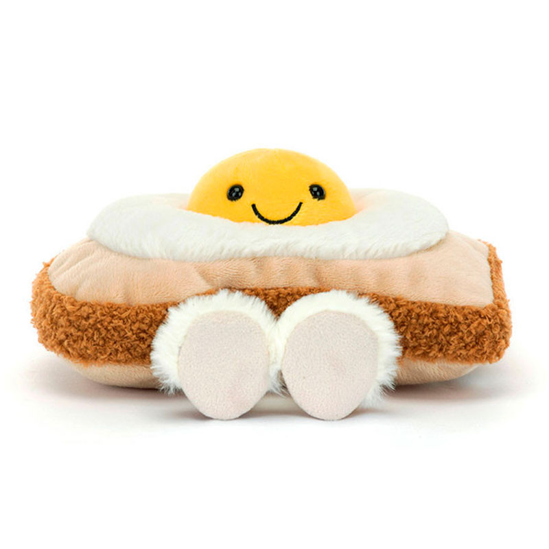 Peluche Tostada con Huevo - Colección Amuseables