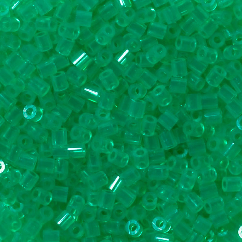 1000 perlas Hama MIDI de color verde translúcido (bolsa)