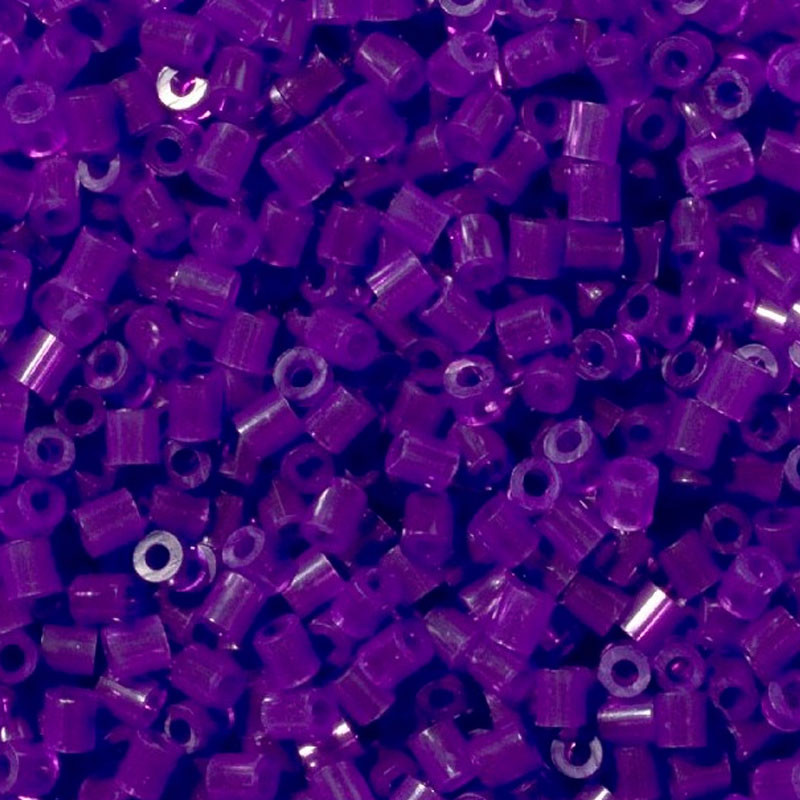 1000 perlas Hama MIDI de color violeta translúcido (bolsa)